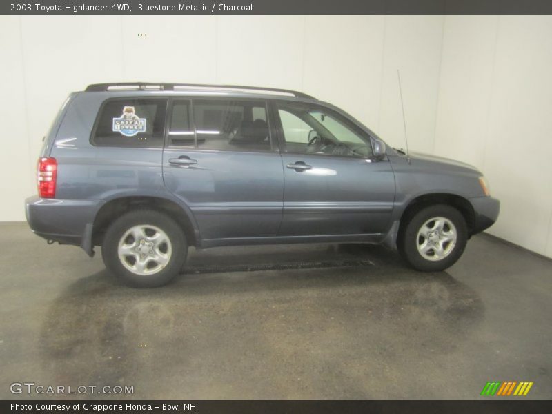 Bluestone Metallic / Charcoal 2003 Toyota Highlander 4WD