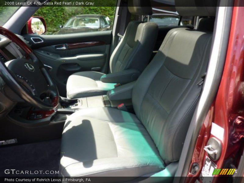 Salsa Red Pearl / Dark Gray 2008 Lexus GX 470