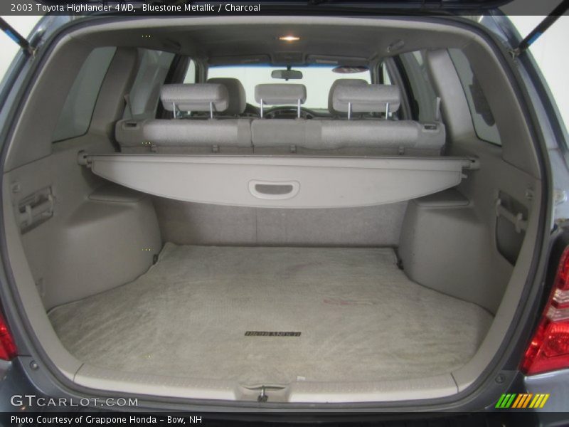 Bluestone Metallic / Charcoal 2003 Toyota Highlander 4WD