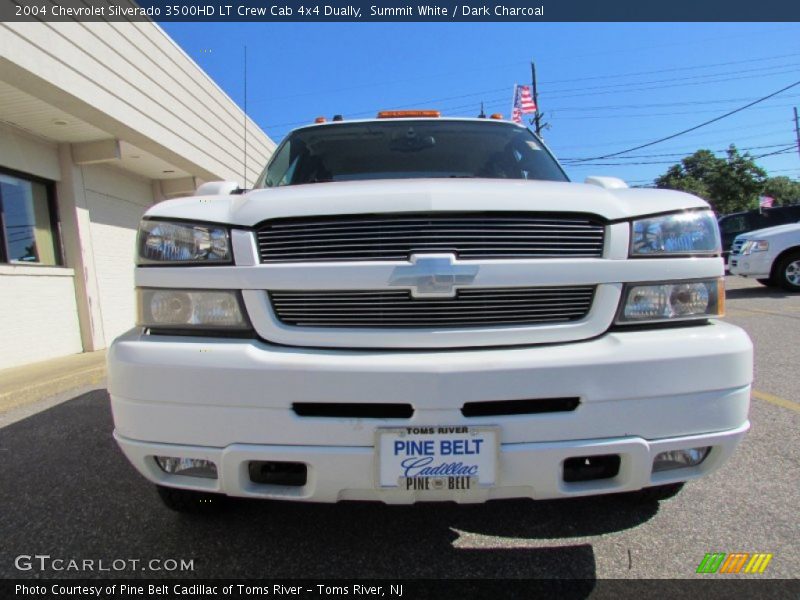 Summit White / Dark Charcoal 2004 Chevrolet Silverado 3500HD LT Crew Cab 4x4 Dually