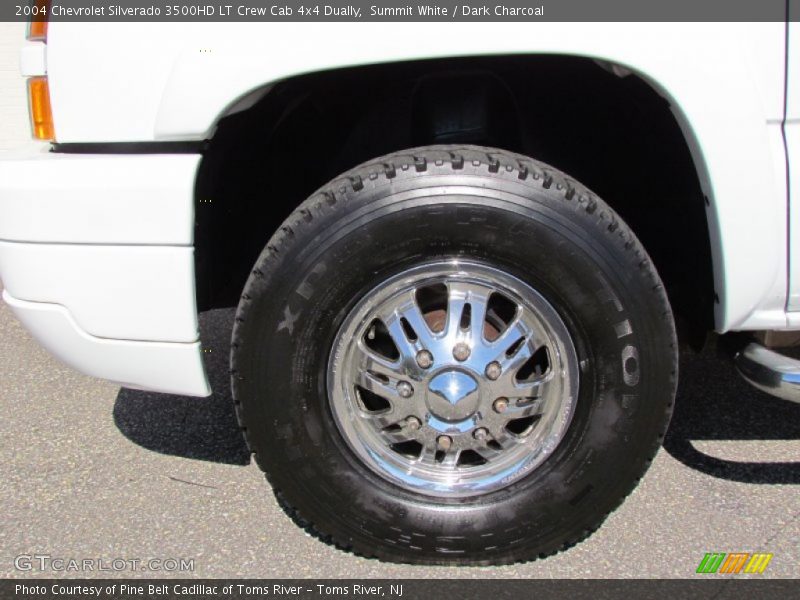 Summit White / Dark Charcoal 2004 Chevrolet Silverado 3500HD LT Crew Cab 4x4 Dually