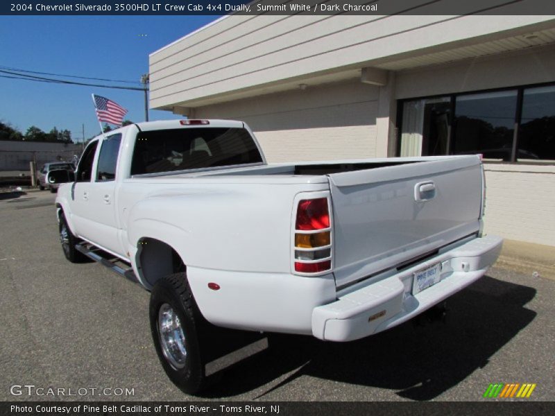 Summit White / Dark Charcoal 2004 Chevrolet Silverado 3500HD LT Crew Cab 4x4 Dually