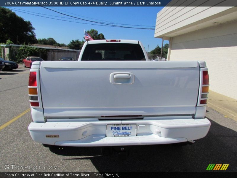 Summit White / Dark Charcoal 2004 Chevrolet Silverado 3500HD LT Crew Cab 4x4 Dually