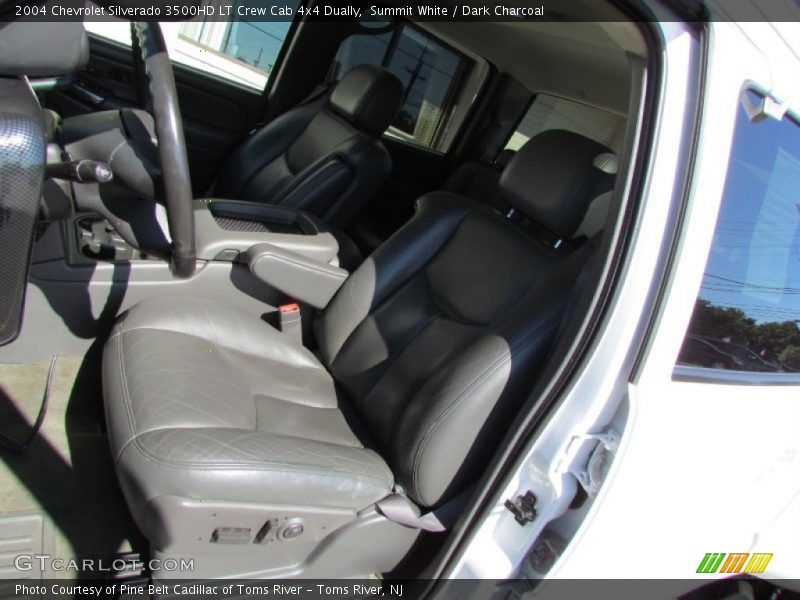 Summit White / Dark Charcoal 2004 Chevrolet Silverado 3500HD LT Crew Cab 4x4 Dually