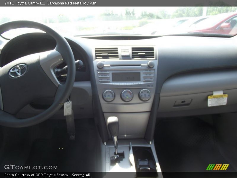 Barcelona Red Metallic / Ash 2011 Toyota Camry LE