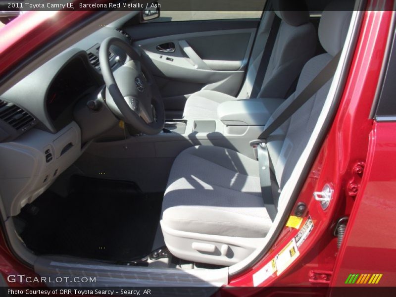 Barcelona Red Metallic / Ash 2011 Toyota Camry LE