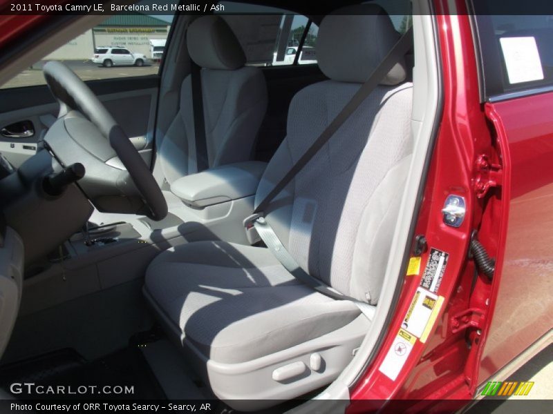 Barcelona Red Metallic / Ash 2011 Toyota Camry LE