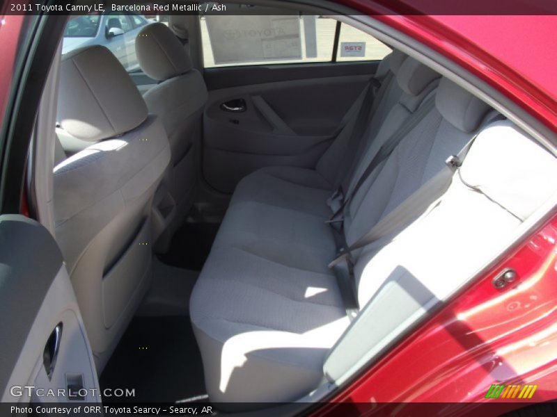 Barcelona Red Metallic / Ash 2011 Toyota Camry LE