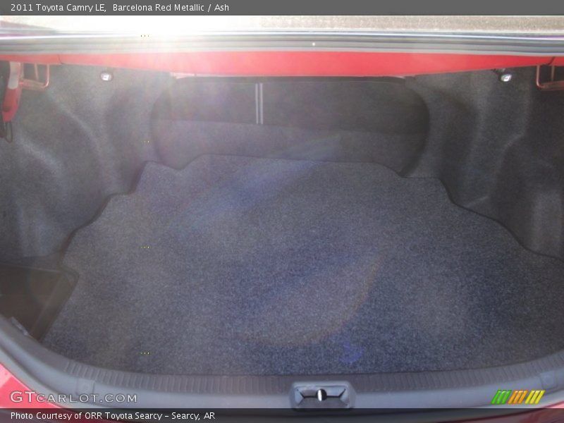 Barcelona Red Metallic / Ash 2011 Toyota Camry LE