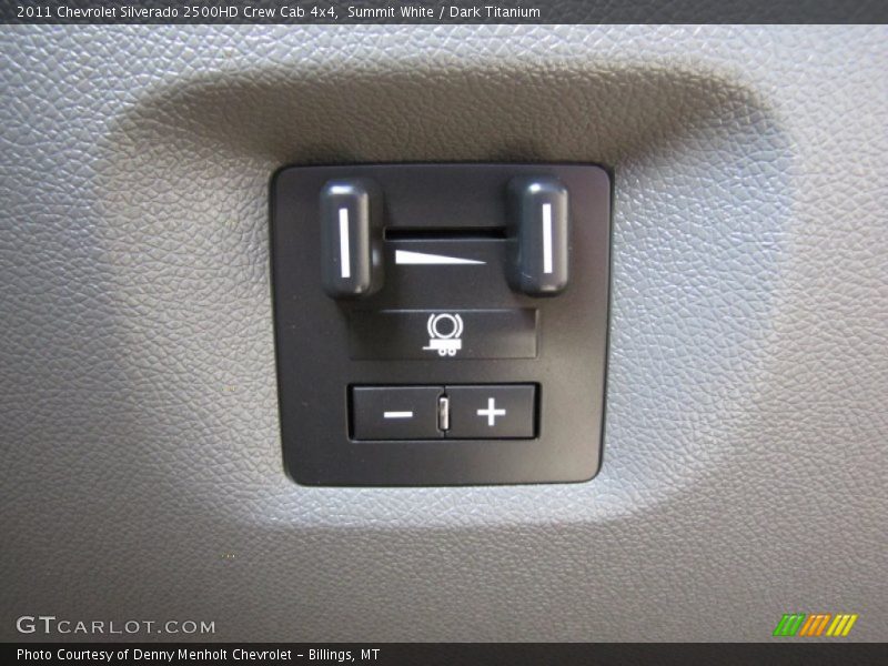 Summit White / Dark Titanium 2011 Chevrolet Silverado 2500HD Crew Cab 4x4