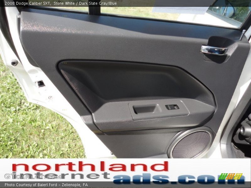 Stone White / Dark Slate Gray/Blue 2008 Dodge Caliber SXT