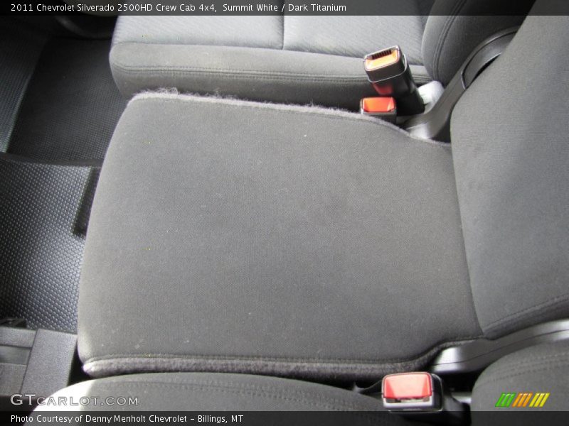 Summit White / Dark Titanium 2011 Chevrolet Silverado 2500HD Crew Cab 4x4