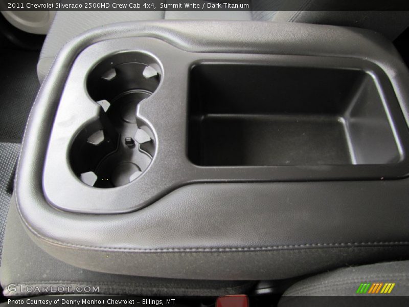 Summit White / Dark Titanium 2011 Chevrolet Silverado 2500HD Crew Cab 4x4