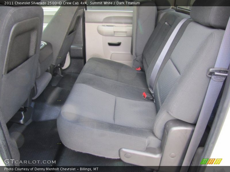 Summit White / Dark Titanium 2011 Chevrolet Silverado 2500HD Crew Cab 4x4