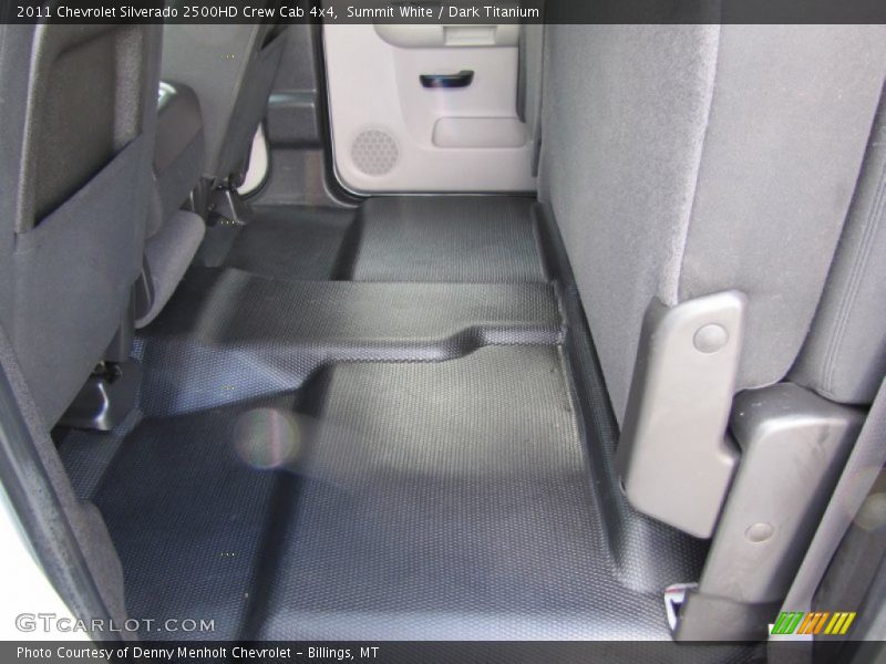 Summit White / Dark Titanium 2011 Chevrolet Silverado 2500HD Crew Cab 4x4