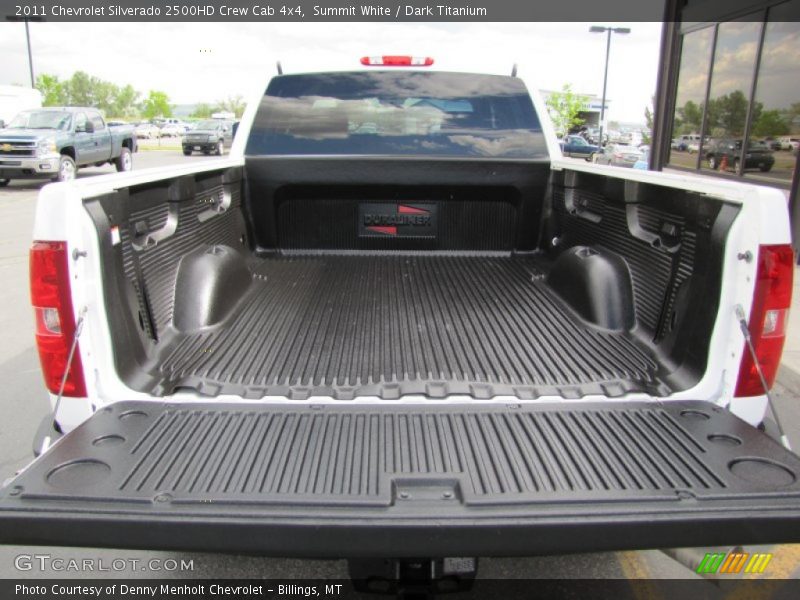 Summit White / Dark Titanium 2011 Chevrolet Silverado 2500HD Crew Cab 4x4