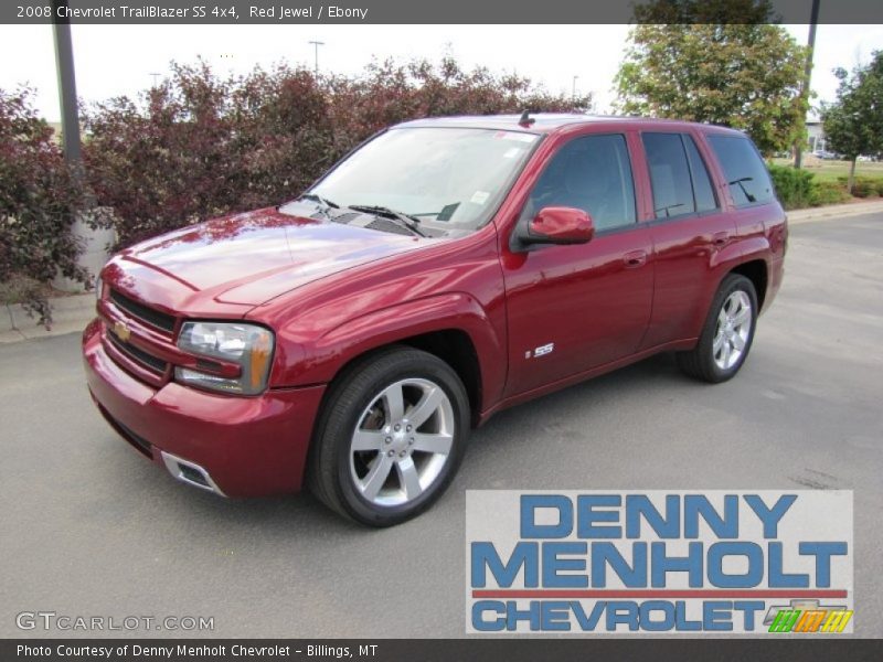 Red Jewel / Ebony 2008 Chevrolet TrailBlazer SS 4x4