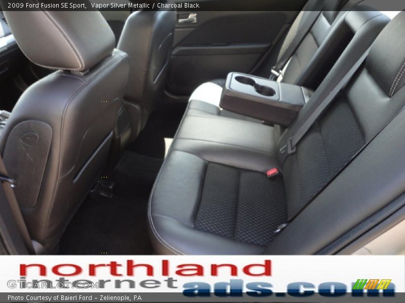 Vapor Silver Metallic / Charcoal Black 2009 Ford Fusion SE Sport