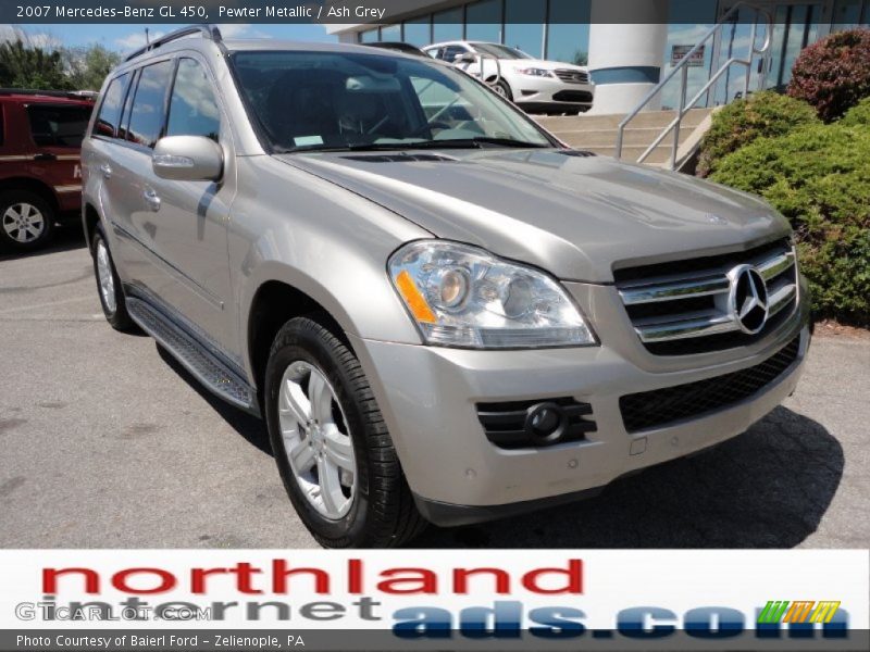 Pewter Metallic / Ash Grey 2007 Mercedes-Benz GL 450
