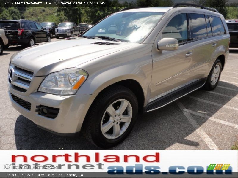 Pewter Metallic / Ash Grey 2007 Mercedes-Benz GL 450