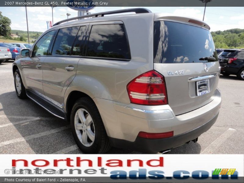 Pewter Metallic / Ash Grey 2007 Mercedes-Benz GL 450