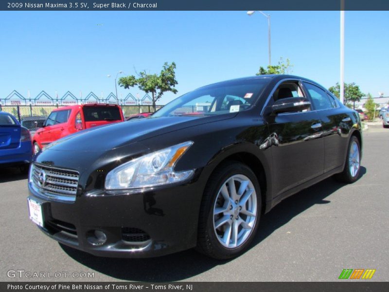 Super Black / Charcoal 2009 Nissan Maxima 3.5 SV