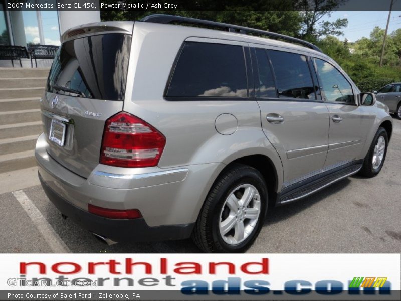 Pewter Metallic / Ash Grey 2007 Mercedes-Benz GL 450
