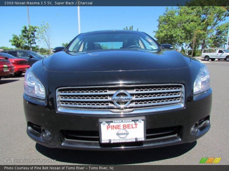 Super Black / Charcoal 2009 Nissan Maxima 3.5 SV