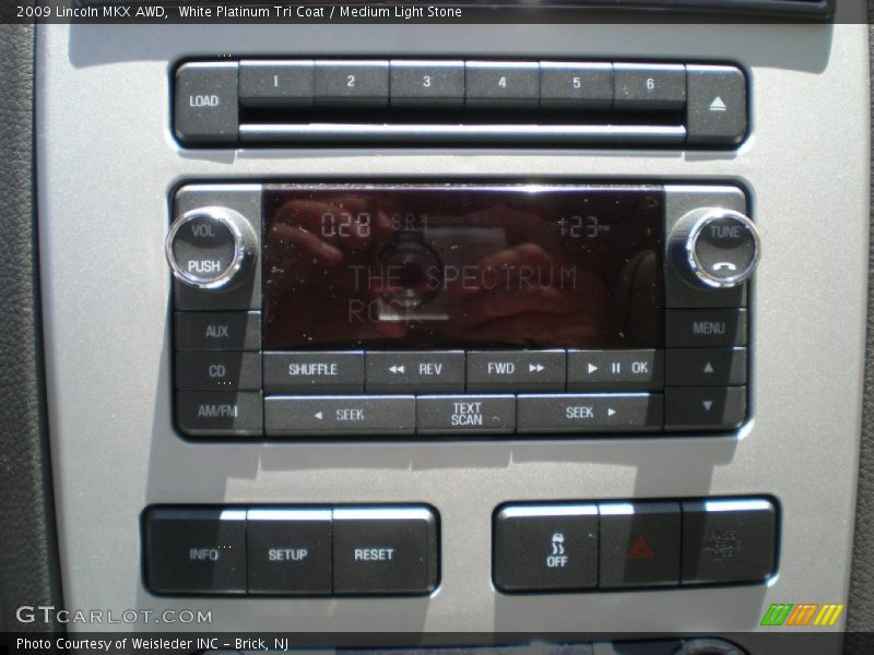 White Platinum Tri Coat / Medium Light Stone 2009 Lincoln MKX AWD