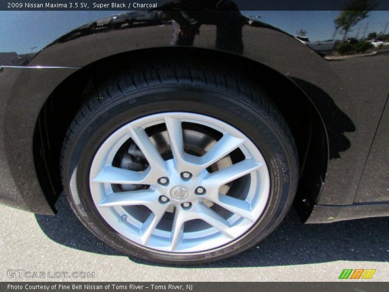 Super Black / Charcoal 2009 Nissan Maxima 3.5 SV