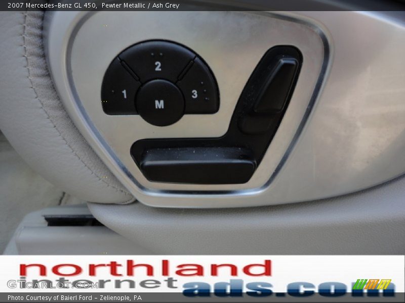 Pewter Metallic / Ash Grey 2007 Mercedes-Benz GL 450