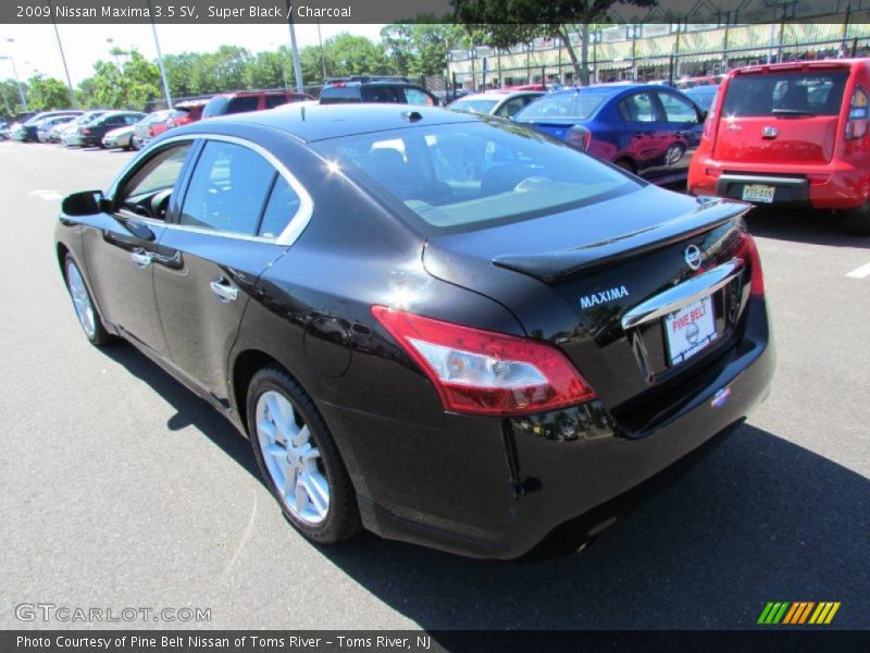 Super Black / Charcoal 2009 Nissan Maxima 3.5 SV