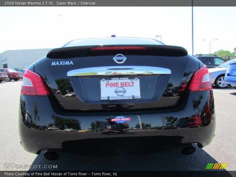 Super Black / Charcoal 2009 Nissan Maxima 3.5 SV