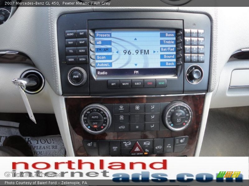 Pewter Metallic / Ash Grey 2007 Mercedes-Benz GL 450
