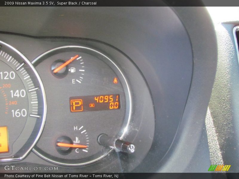 Super Black / Charcoal 2009 Nissan Maxima 3.5 SV