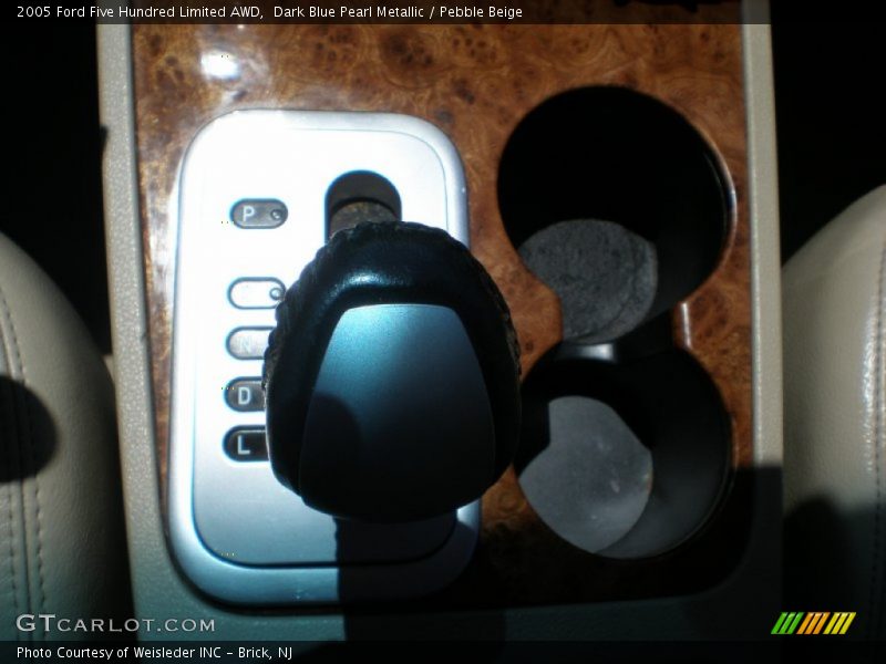 Dark Blue Pearl Metallic / Pebble Beige 2005 Ford Five Hundred Limited AWD