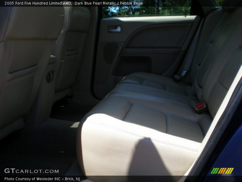 Dark Blue Pearl Metallic / Pebble Beige 2005 Ford Five Hundred Limited AWD