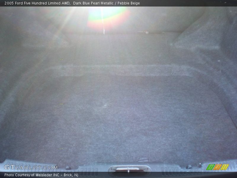 Dark Blue Pearl Metallic / Pebble Beige 2005 Ford Five Hundred Limited AWD