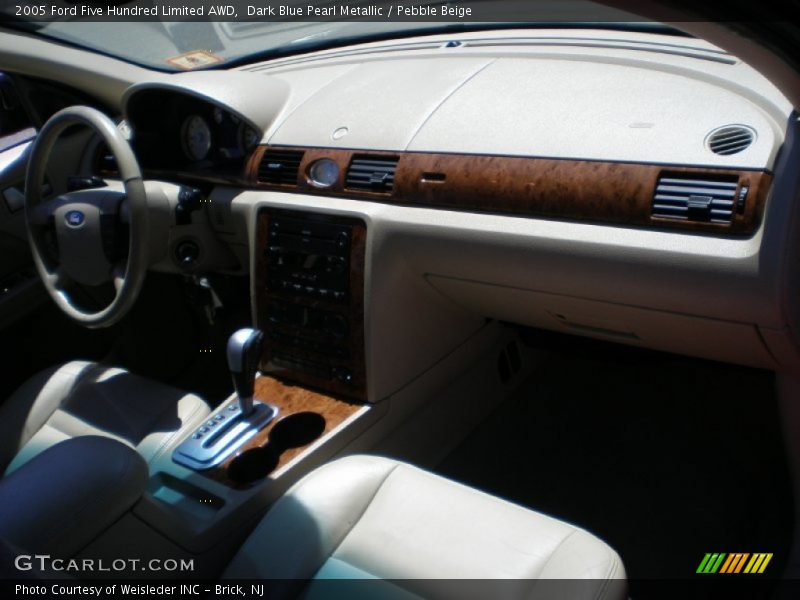 Dark Blue Pearl Metallic / Pebble Beige 2005 Ford Five Hundred Limited AWD