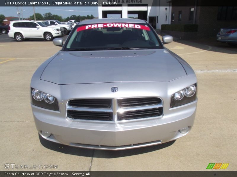 Bright Silver Metallic / Dark Slate Gray 2010 Dodge Charger SXT