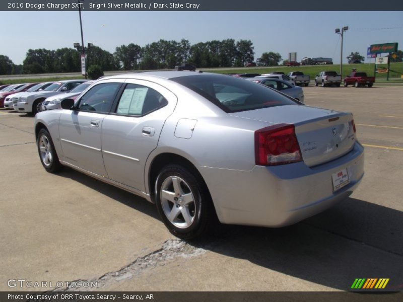 Bright Silver Metallic / Dark Slate Gray 2010 Dodge Charger SXT