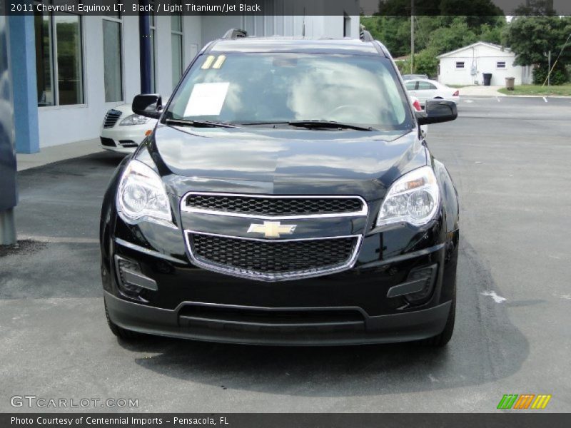 Black / Light Titanium/Jet Black 2011 Chevrolet Equinox LT