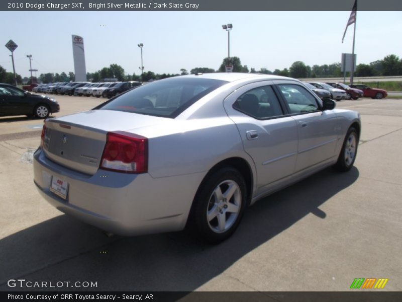 Bright Silver Metallic / Dark Slate Gray 2010 Dodge Charger SXT
