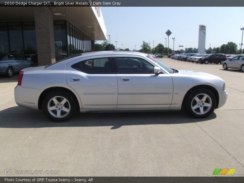 Bright Silver Metallic / Dark Slate Gray 2010 Dodge Charger SXT