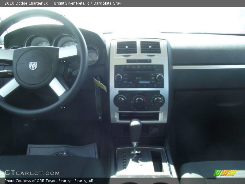 Bright Silver Metallic / Dark Slate Gray 2010 Dodge Charger SXT