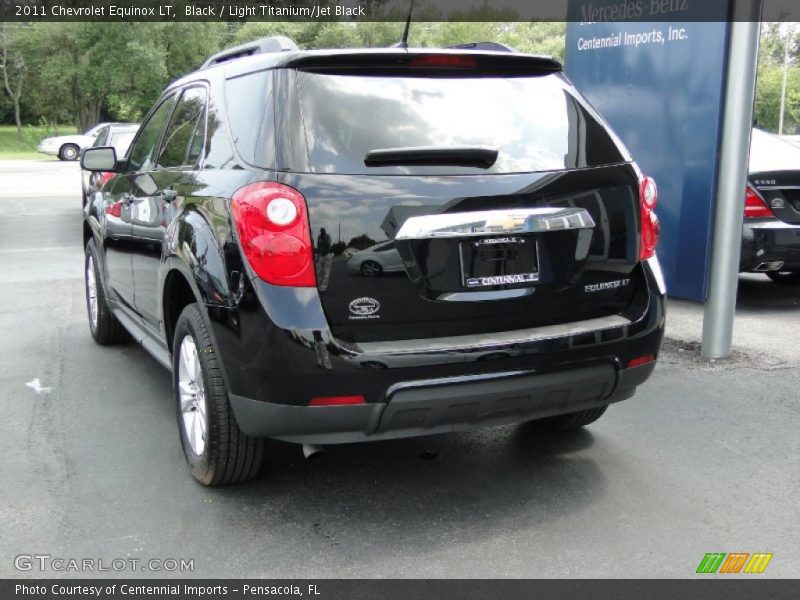 Black / Light Titanium/Jet Black 2011 Chevrolet Equinox LT