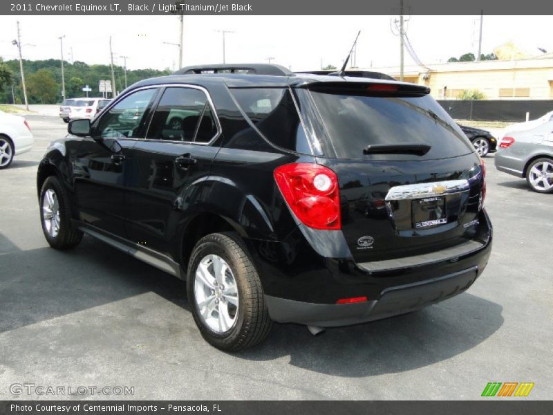 Black / Light Titanium/Jet Black 2011 Chevrolet Equinox LT