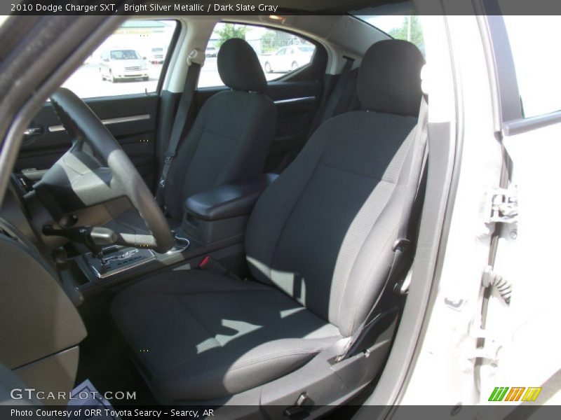 Bright Silver Metallic / Dark Slate Gray 2010 Dodge Charger SXT