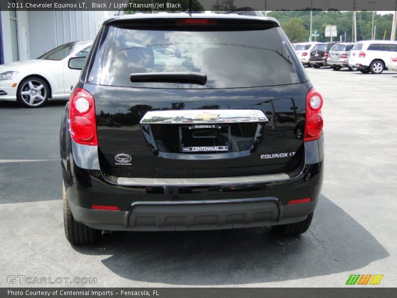 Black / Light Titanium/Jet Black 2011 Chevrolet Equinox LT