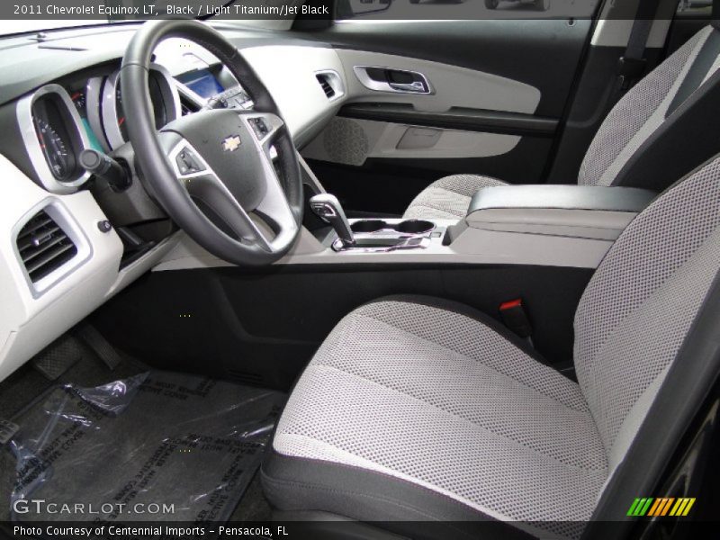 Black / Light Titanium/Jet Black 2011 Chevrolet Equinox LT